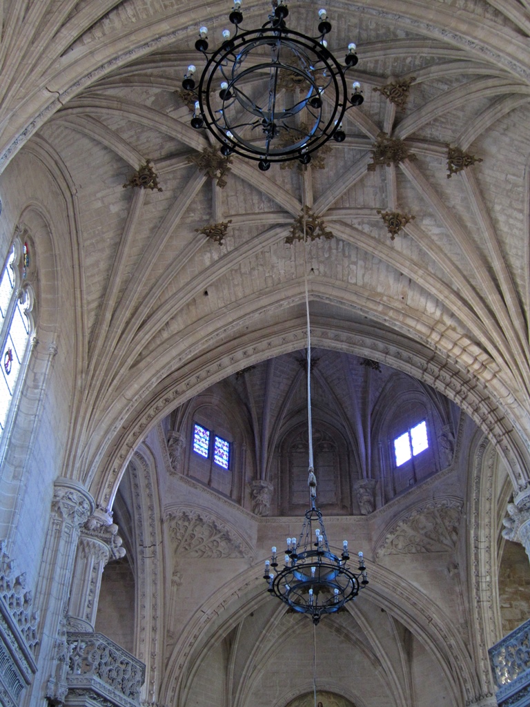 Vaulting and Dome with Chandeliers